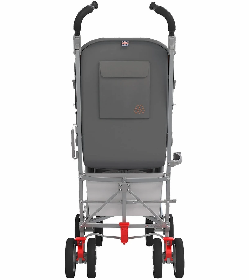 Maclaren 2016/2017 Techno XT Stroller - Charcoal/Marmalade 6 Maclaren 2016/2017 Techno XT Stroller - Charcoal/Marmalade - Image 4