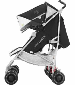Maclaren 2016/2017 Twin Techno Double Stroller - Black -Stroller Promotion Store maclaren 2016 2017 twin techno double stroller black 57
