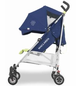 Maclaren 2018 / 2019 Triumph Umbrella Stroller - Medieval Blue/Limeade -Stroller Promotion Store maclaren 2018 2019 triumph umbrella stroller medieval blue limeade 59