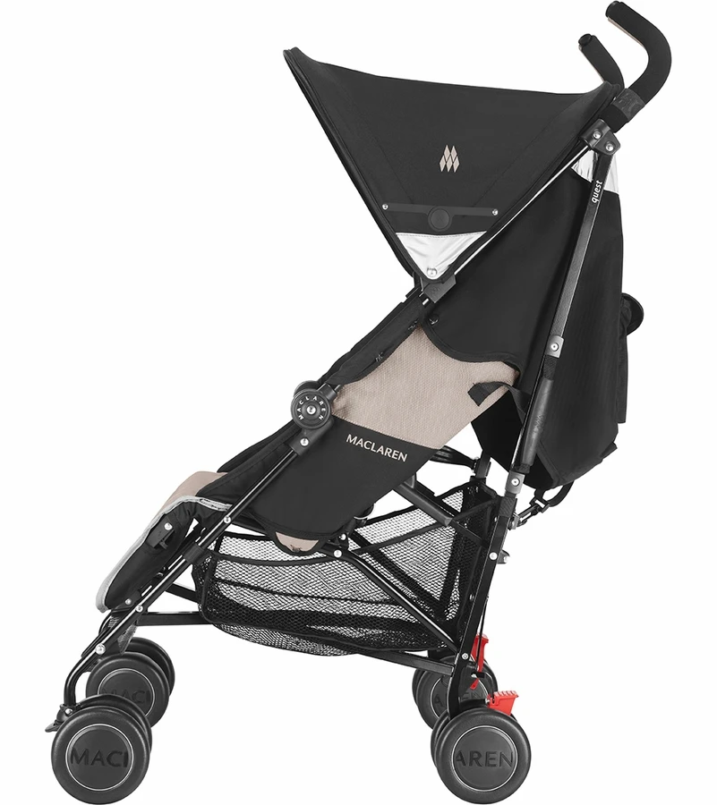 Maclaren Quest Sport Umbrella Stroller - Black/Champagne 5 Maclaren Quest Sport Umbrella Stroller - Black/Champagne - Image 3