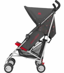 Maclaren Triumph Umbrella Stroller - Charcoal/Scarlet -Stroller Promotion Store maclaren triumph umbrella stroller charcoal scarlet 83
