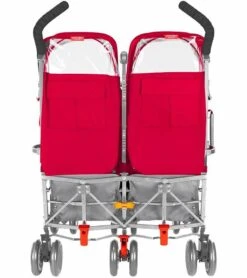 Maclaren Twin Techno Double Stroller - Cardinal 8 Maclaren Twin Techno Double Stroller - Cardinal -Stroller Promotion Store maclaren twin techno double stroller cardinal 174