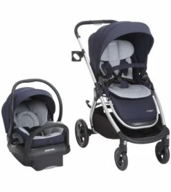 Maxi-Cosi Adorra Travel System - Brilliant Navy -Stroller Promotion Store maxi cosi adorra travel system brilliant navy 290
