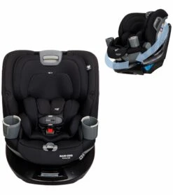 Maxi-Cosi Emme 360 Rotating All-in-One Convertible Car Seat - Midnight Black