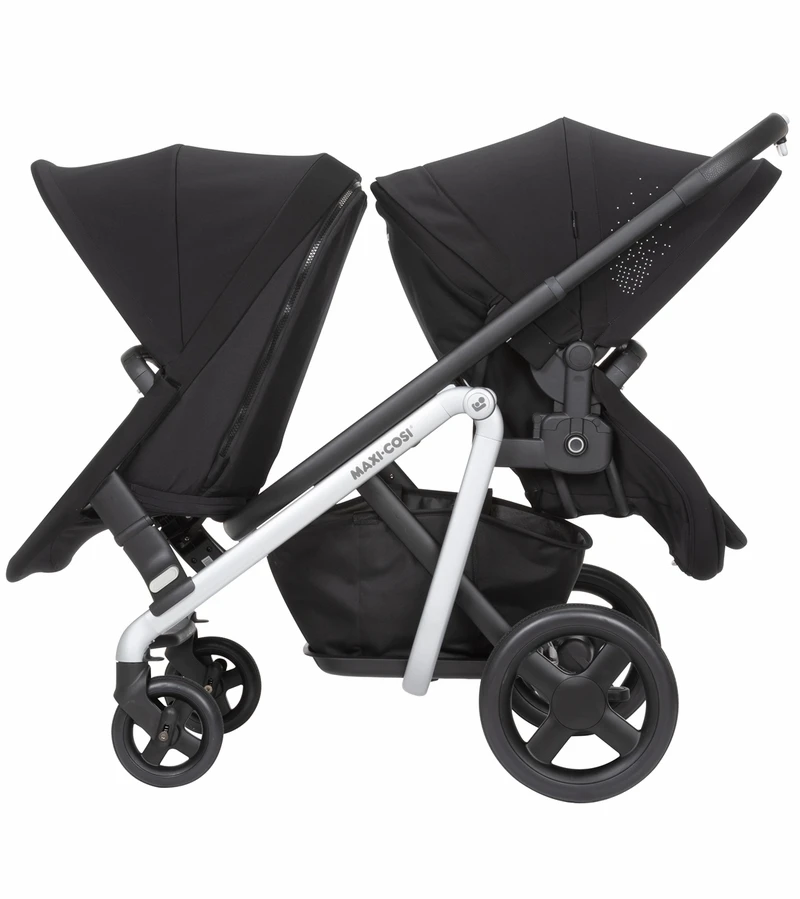 Maxi-Cosi Lila Double Stroller - Frequency Black/Nomad Black 6 Maxi-Cosi Lila Double Stroller - Frequency Black/Nomad Black - Image 4