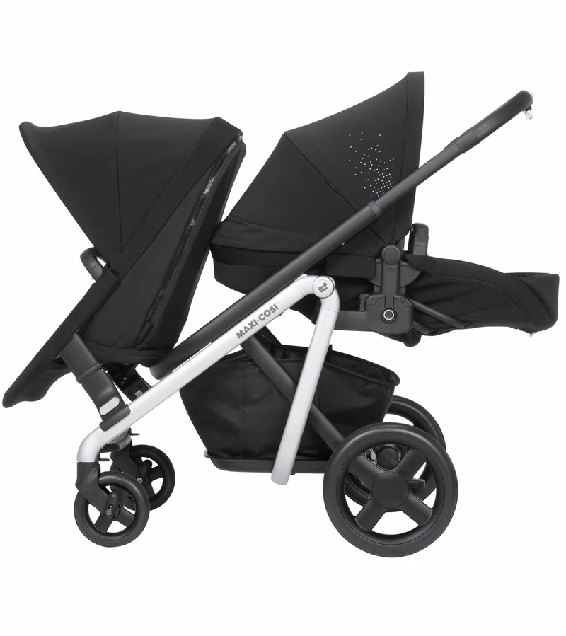 Maxi-Cosi Lila Double Stroller - Frequency Black/Nomad Black 7 Maxi-Cosi Lila Double Stroller - Frequency Black/Nomad Black - Image 5