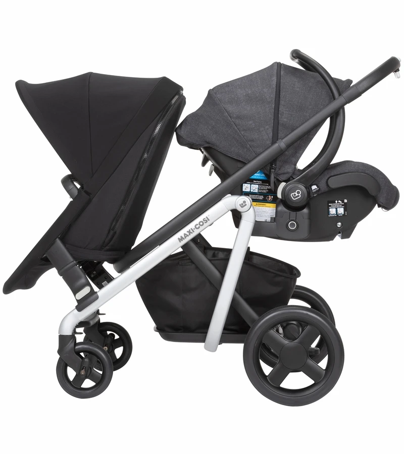 Maxi-Cosi Lila Double Stroller - Frequency Black/Nomad Black 8 Maxi-Cosi Lila Double Stroller - Frequency Black/Nomad Black - Image 6