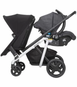 Maxi-Cosi Lila Double Stroller - Nomad Black -Stroller Promotion Store maxi cosi lila double stroller frequency black nomad black 56