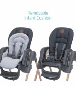 Maxi-Cosi Minla 6-In-1 High Chair - Essential Graphite -Stroller Promotion Store maxi cosi minla 6 in 1 high chair essential graphite 181