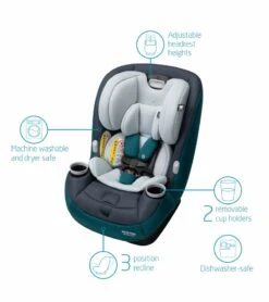 Maxi-Cosi Pria All-in-One Convertible Car Seat - Alpine Jade (PureCosi) 10 Maxi-Cosi Pria All-in-One Convertible Car Seat - Alpine Jade (PureCosi) -Stroller Promotion Store maxi cosi pria all in one convertible car seat alpine jade purecosi 159