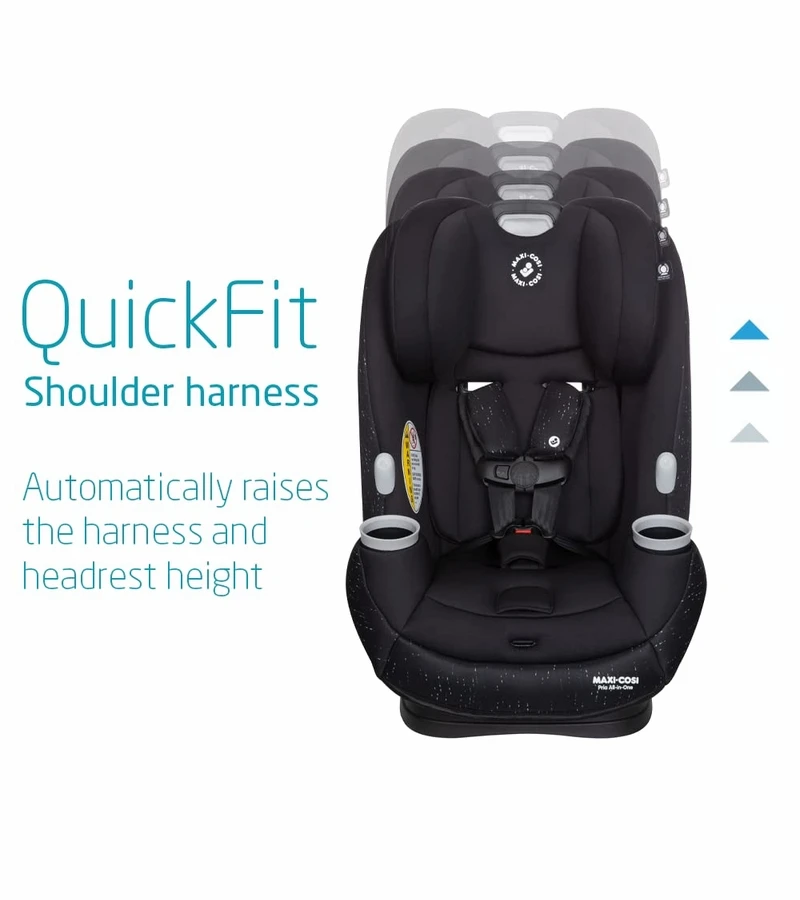 Maxi-Cosi Pria All-in-One Convertible Car Seat - Sonar Black (PureCosi) 5 Maxi-Cosi Pria All-in-One Convertible Car Seat - Sonar Black (PureCosi) - Image 3