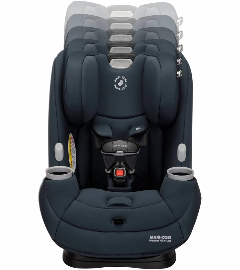 Maxi-Cosi Pria Max All-in-One Convertible Car Seat - Essential Graphite (PureCosi) 5 Maxi-Cosi Pria Max All-in-One Convertible Car Seat - Essential Graphite (PureCosi) - Image 3