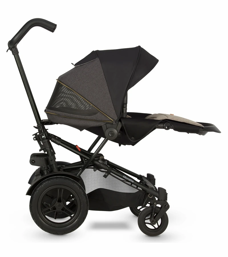 Micralite TwoFold Stroller + Bassinet - Carbon 6 Micralite TwoFold Stroller + Bassinet - Carbon - Image 4