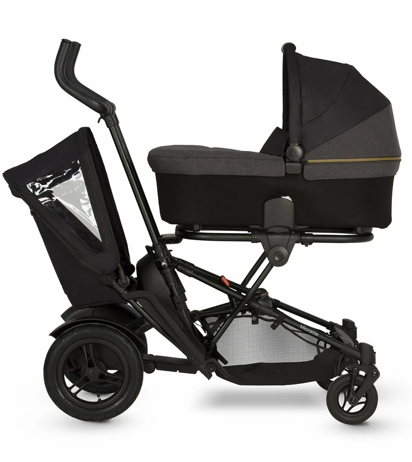 Micralite TwoFold Stroller + Bassinet - Carbon 9 Micralite TwoFold Stroller + Bassinet - Carbon - Image 7