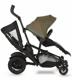 Micralite TwoFold Stroller + Bassinet - Evergreen -Stroller Promotion Store micralite twofold stroller bassinet evergreen 103