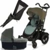 Micralite TwoFold Stroller + Bassinet - Evergreen -Stroller Promotion Store micralite twofold stroller bassinet evergreen 99