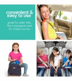 Mifold Comfort Grab-and-Go Backless Belt Positioning Booster Car Seat - Charcoal Grey -Stroller Promotion Store mifold comfort grab and go backless belt positioning booster car seat charcoal grey 189