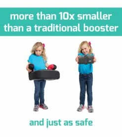 Mifold Comfort Grab-and-Go Backless Belt Positioning Booster Car Seat - Charcoal Grey -Stroller Promotion Store mifold comfort grab and go backless belt positioning booster car seat charcoal grey 190