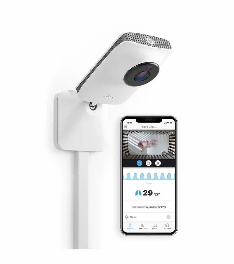 Miku Smart Baby Monitor With Breathing And Movement 3 Miku Smart Baby Monitor With Breathing And Movement