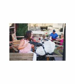 Milk Snob Infant Car Seat & Nursing Cover - Black/White -Stroller Promotion Store milk snob infant car seat nursing cover black white 279