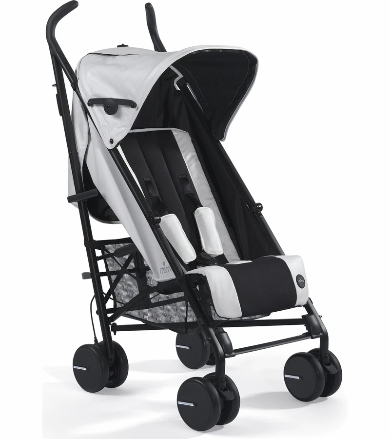 Mima BO Compact Stroller - Snow White 3 Mima BO Compact Stroller - Snow White