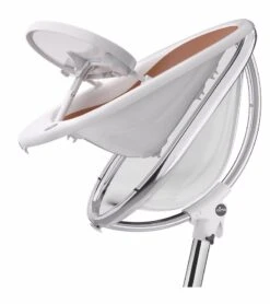 Mima Moon 2G High Chair - White/Fuschia -Stroller Promotion Store mima moon 2g high chair white fuschia 204