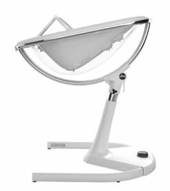 Mima Moon 2G High Chair - White/Fuschia -Stroller Promotion Store mima moon 2g high chair white fuschia 206