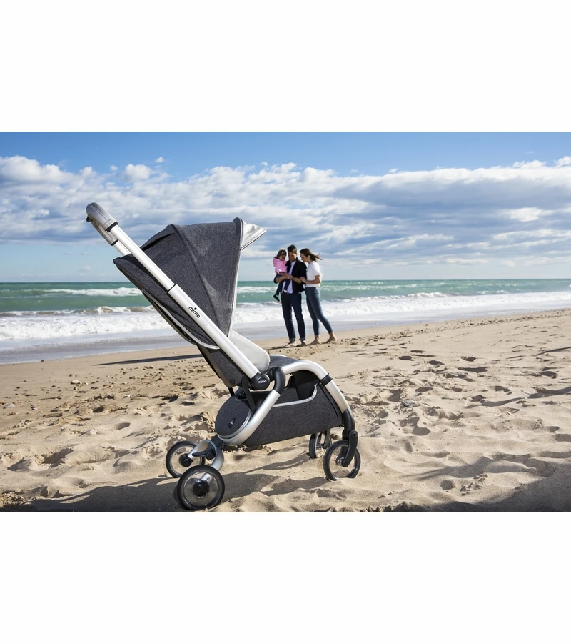 Mima Zigi Compact Stroller - Charcoal 7 Mima Zigi Compact Stroller - Charcoal - Image 5