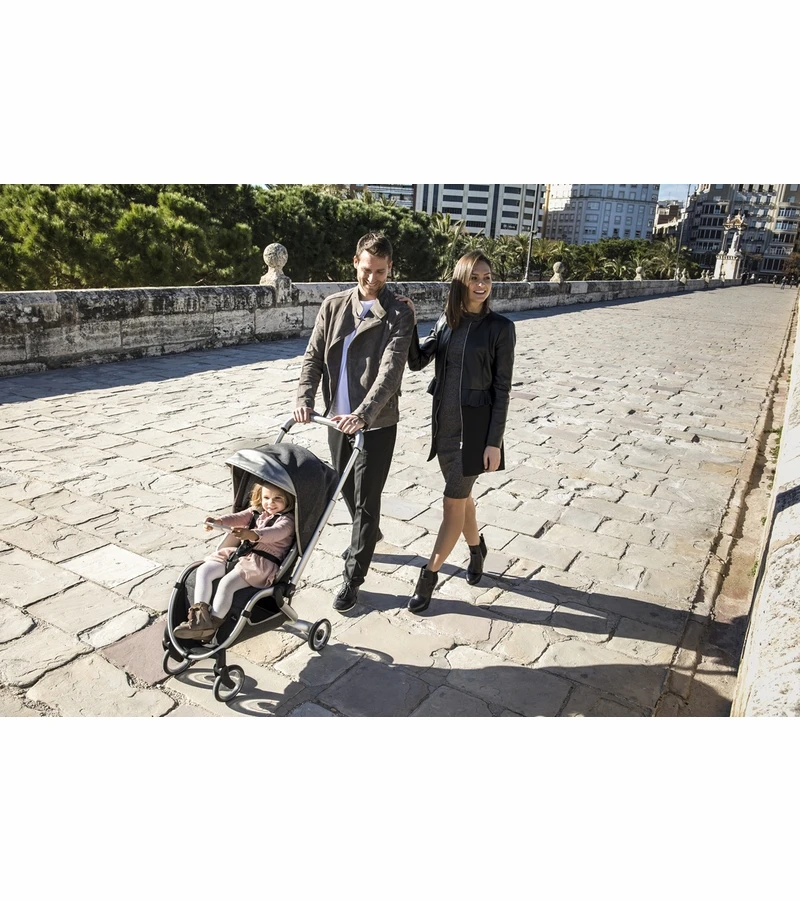 Mima Zigi Compact Stroller - Charcoal 9 Mima Zigi Compact Stroller - Charcoal - Image 7