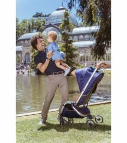 Mima Zigi Compact Stroller - Midnight Blue -Stroller Promotion Store mima zigi compact stroller midnight blue 49
