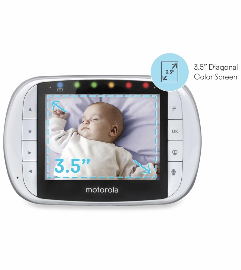 Motorola Remote Wireless 3.5" Video Baby Monitor With USB 4 Motorola Remote Wireless 3.5" Video Baby Monitor With USB - Image 2