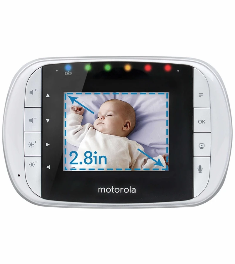 Motorola Wireless 2.8" Video Baby Monitor With USB & Zoom 4 Motorola Wireless 2.8" Video Baby Monitor With USB & Zoom - Image 2