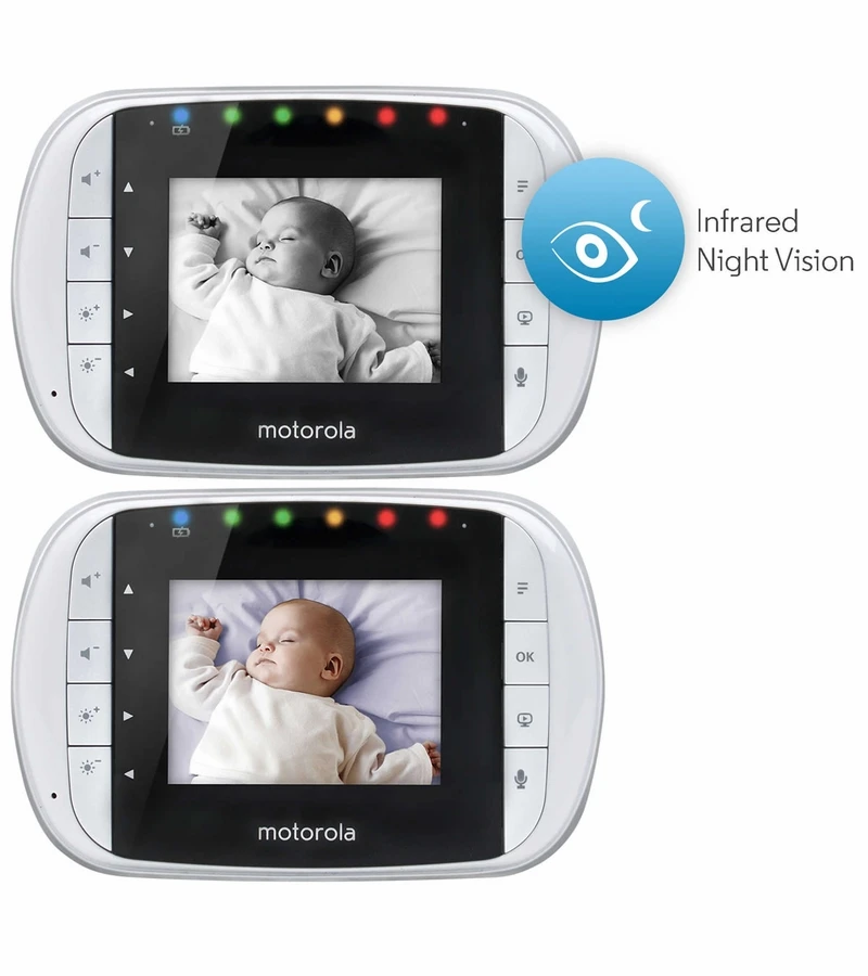 Motorola Wireless 2.8" Video Baby Monitor With USB & Zoom 6 Motorola Wireless 2.8" Video Baby Monitor With USB & Zoom - Image 4