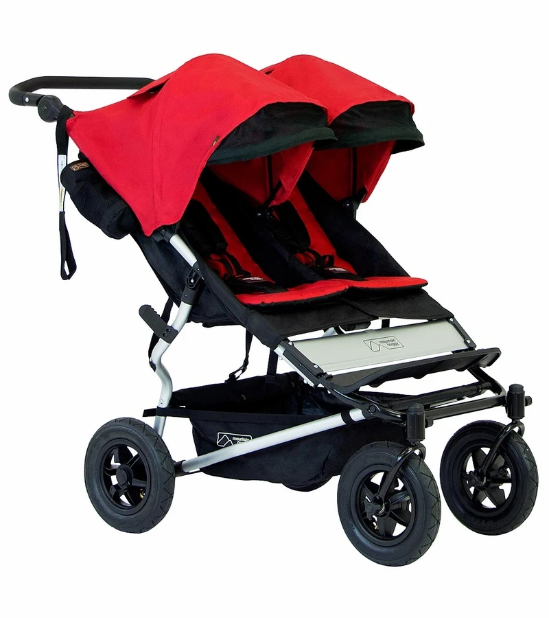 Mountain Buggy Duet Double Stroller - Chilli 3 Mountain Buggy Duet Double Stroller - Chilli