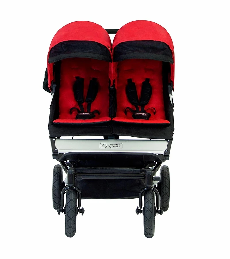 Mountain Buggy Duet Double Stroller - Chilli 4 Mountain Buggy Duet Double Stroller - Chilli - Image 2
