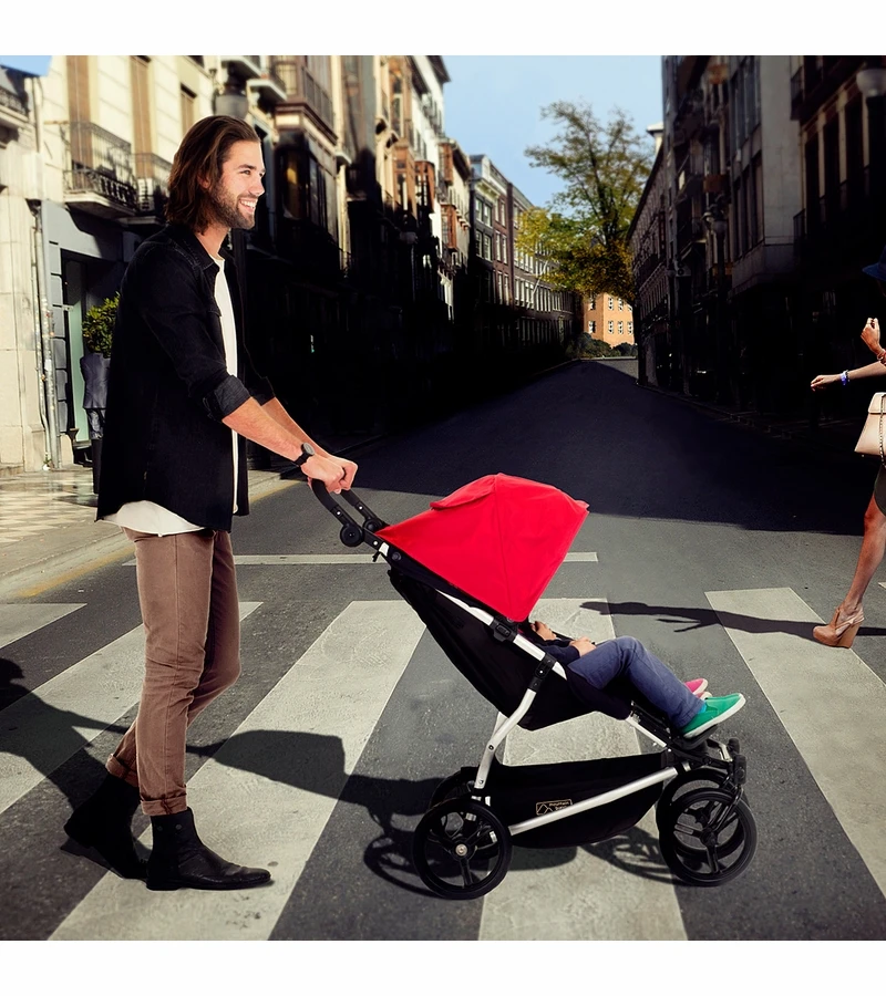 Mountain Buggy Duet Double Stroller - Chilli 7 Mountain Buggy Duet Double Stroller - Chilli - Image 5