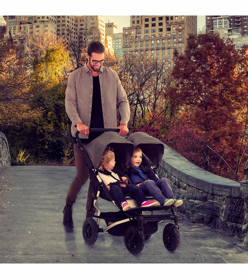 Mountain Buggy Duet Double Stroller - Chilli 8 Mountain Buggy Duet Double Stroller - Chilli - Image 6