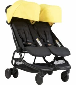 Mountain Buggy Nano Duo Double Stroller - Cyber