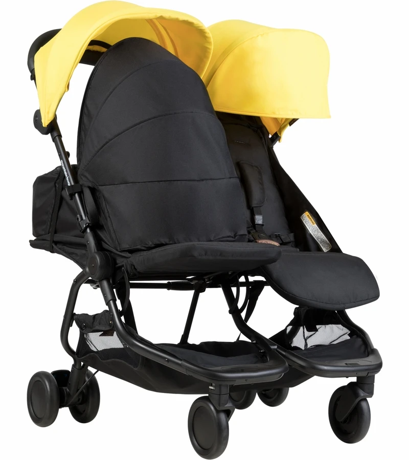 Mountain Buggy Nano Duo Double Stroller - Cyber 6 Mountain Buggy Nano Duo Double Stroller - Cyber - Image 4