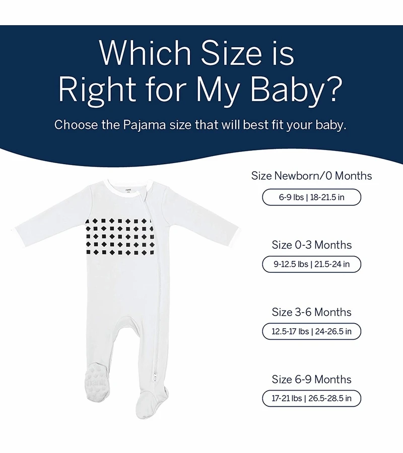 Nanit Breathing Wear Pajamas - 0-3 Months, Pebble Grey 9 Nanit Breathing Wear Pajamas - 0-3 Months, Pebble Grey - Image 7