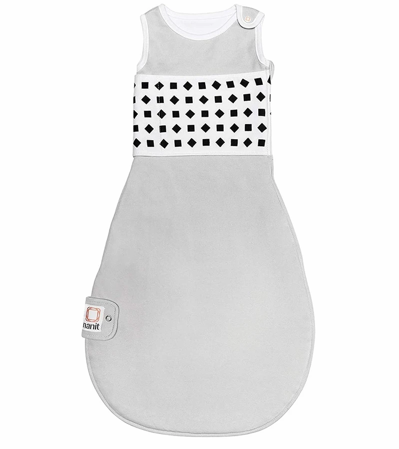 Nanit Breathing Wear Sleeping Bag - Large, Pebble Grey 3 Nanit Breathing Wear Sleeping Bag - Large, Pebble Grey