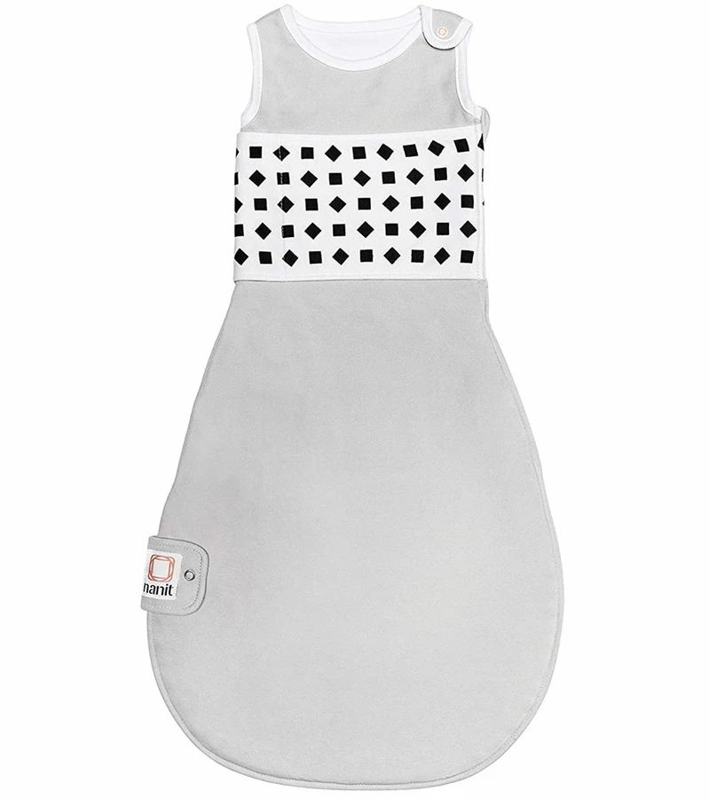 Nanit Breathing Wear Sleeping Bag - Small, Pebble Grey 3 Nanit Breathing Wear Sleeping Bag - Small, Pebble Grey