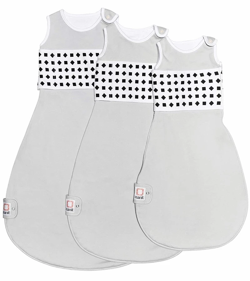 Nanit Breathing Wear Sleeping Bag - Small, Pebble Grey 8 Nanit Breathing Wear Sleeping Bag - Small, Pebble Grey - Image 6