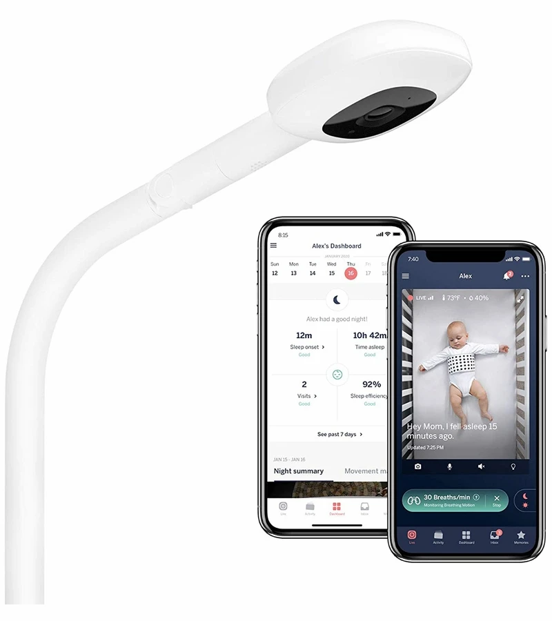 Nanit Pro Smart Baby Monitor & Floor Stand 5 Nanit Pro Smart Baby Monitor & Floor Stand - Image 3