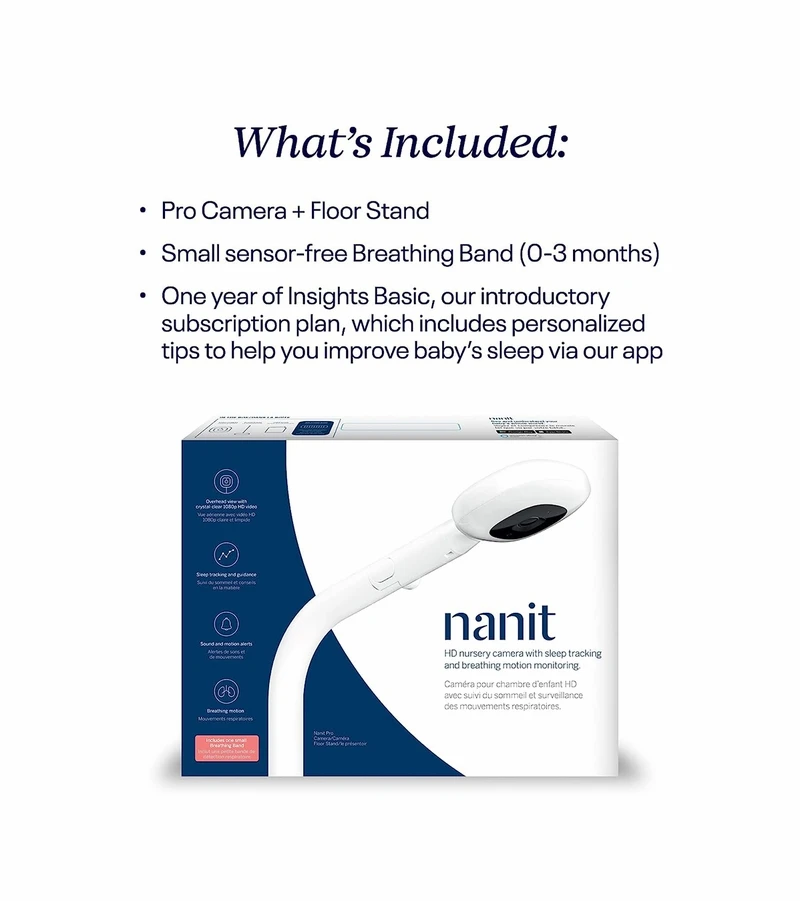 Nanit Pro Smart Baby Monitor & Floor Stand Gen 2 9 Nanit Pro Smart Baby Monitor & Floor Stand Gen 2 - Image 7