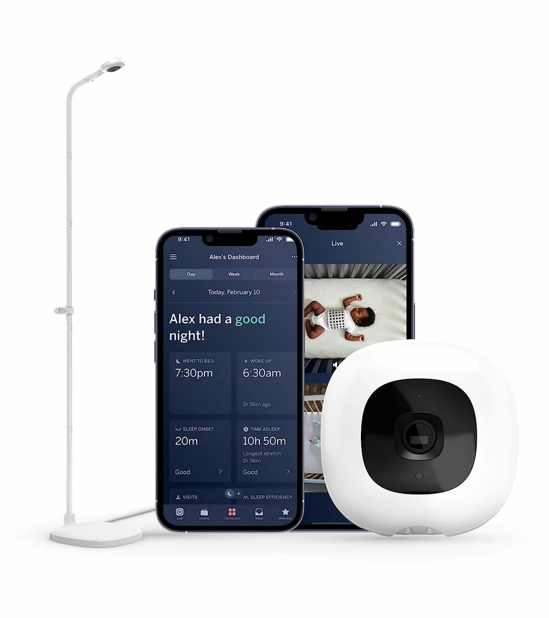 Nanit Pro Smart Baby Monitor & Floor Stand Gen 2 3 Nanit Pro Smart Baby Monitor & Floor Stand Gen 2