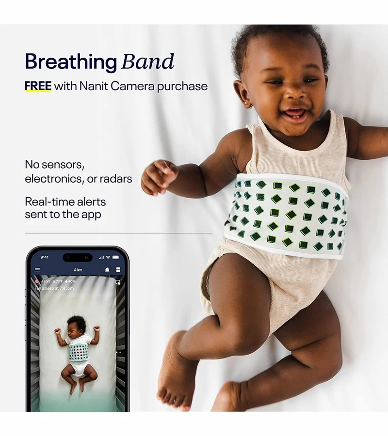 Nanit Pro Smart Baby Monitor & Floor Stand Gen 2 4 Nanit Pro Smart Baby Monitor & Floor Stand Gen 2 - Image 2