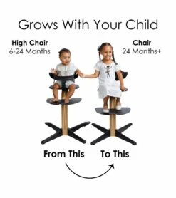 Nomi Complete High Chair - Coffee/White Oak -Stroller Promotion Store nomi complete high chair coffee white oak 195