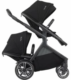 Nuna Demi Grow Double Stroller - Caviar