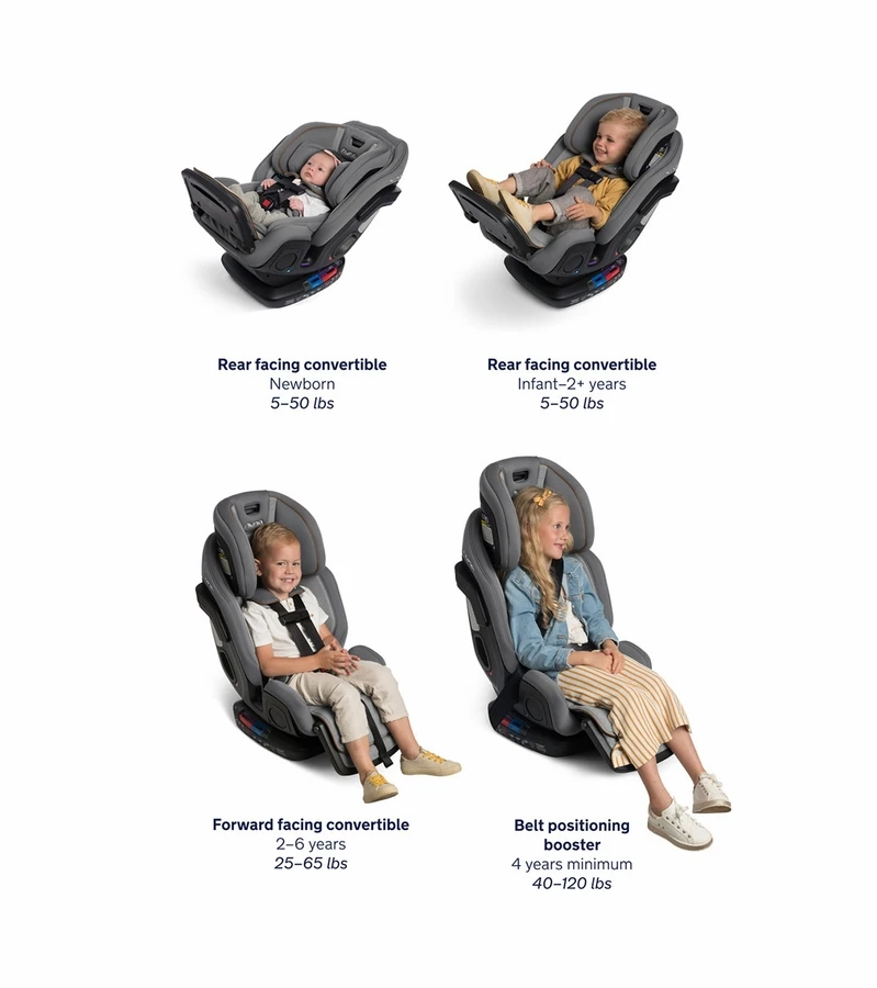 Nuna EXEC All-In-One Convertible Car Seat - Ocean 6 Nuna EXEC All-In-One Convertible Car Seat - Ocean - Image 4